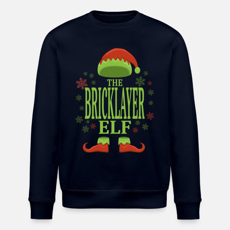Elfe de Noël Maurer - Sweat bio ROLLER Stanley/Stella Unisexe - marine