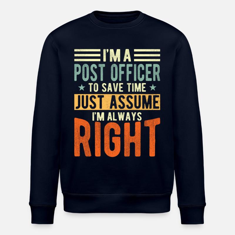 Postbote - Stanley/Stella Unisex Bio-Sweatshirt ROLLER - Navy