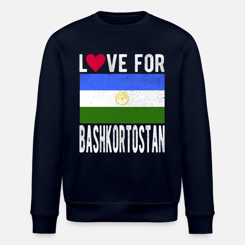 Bashkortostan Souvenir - Stanley/Stella ROLLER Unisex Organic Sweatshirt - navy