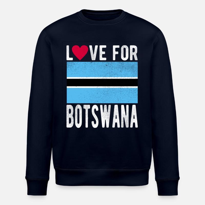 Botswana Souvenir - Sweat bio ROLLER Stanley/Stella Unisexe - marine