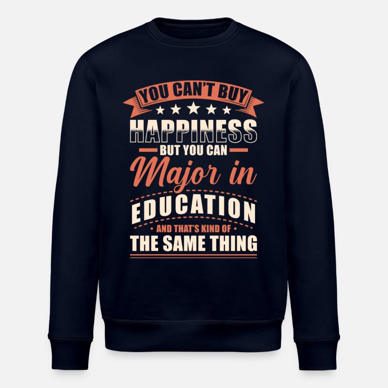 Pädagogik Abschluss - Stanley/Stella Unisex Bio-Sweatshirt ROLLER - Navy