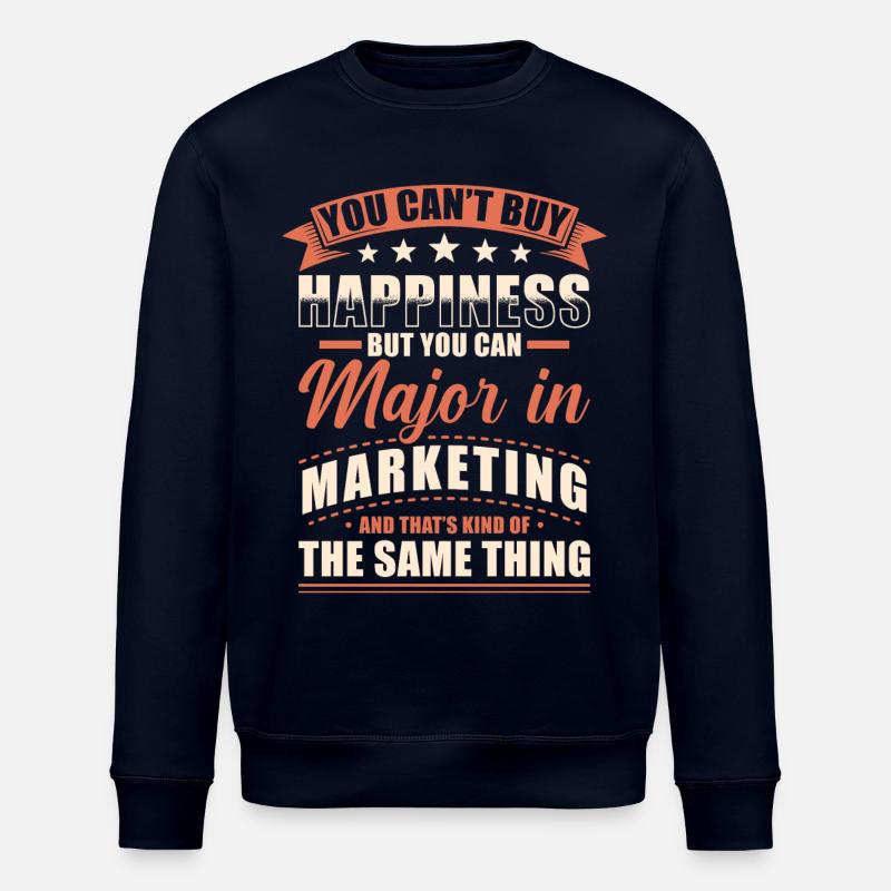 Marketing Degree - Stanley/Stella ROLLER Unisex Organic Sweatshirt - navy