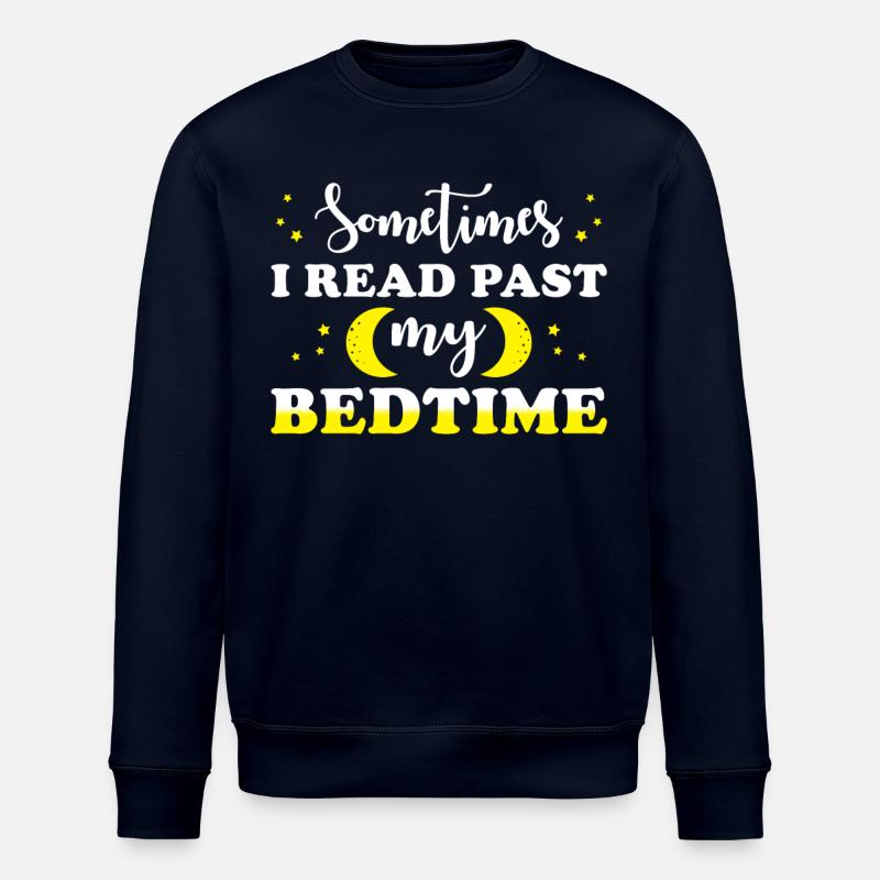 Bedtime Bed Sleep Saying - Stanley/Stella ROLLER Unisex Organic Sweatshirt - navy