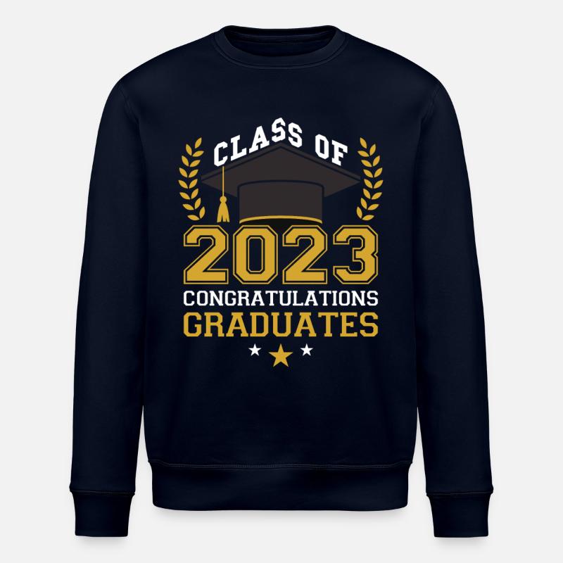 Abschlussfeier Der Klasse 2023 - Stanley/Stella Unisex Bio-Sweatshirt ROLLER - Navy