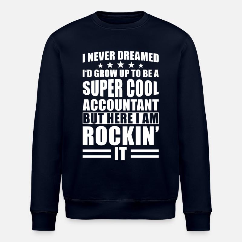 Buchhalter Spruch - Stanley/Stella Unisex Bio-Sweatshirt ROLLER - Navy
