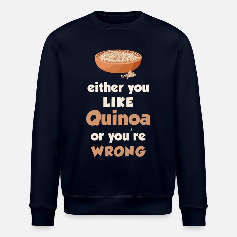 Dicton du quinoa - Sweat bio ROLLER Stanley/Stella Unisexe - marine