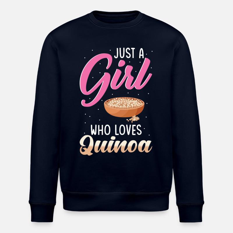 Dicton du quinoa - Sweat bio ROLLER Stanley/Stella Unisexe - marine
