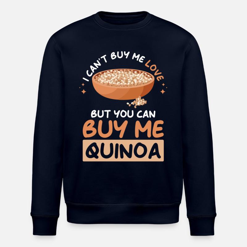 Dicton du quinoa - Sweat bio ROLLER Stanley/Stella Unisexe - marine