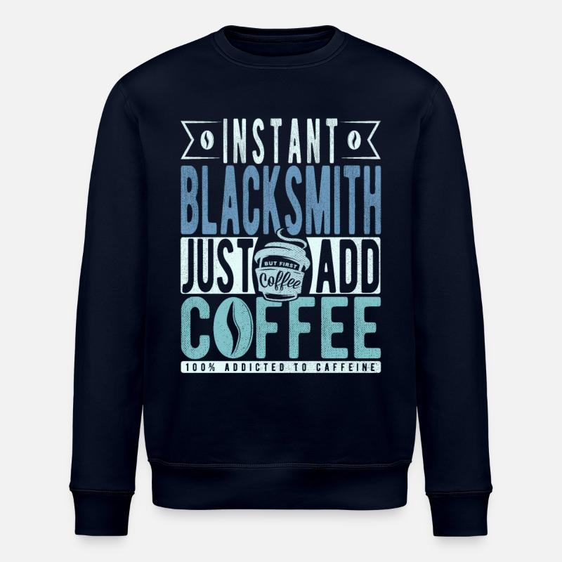 Dicton de café Buchalter - Sweat bio ROLLER Stanley/Stella Unisexe - marine