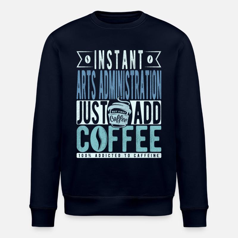 Dicton de café Buchalter - Sweat bio ROLLER Stanley/Stella Unisexe - marine