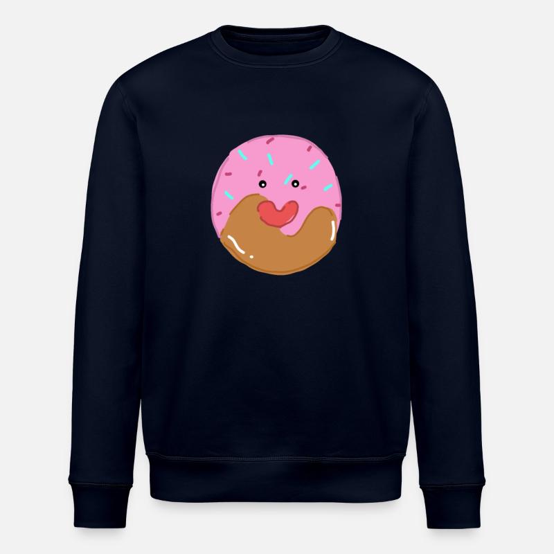 Kawaii Candy - Stanley/Stella ROLLER Unisex Organic Sweatshirt - navy