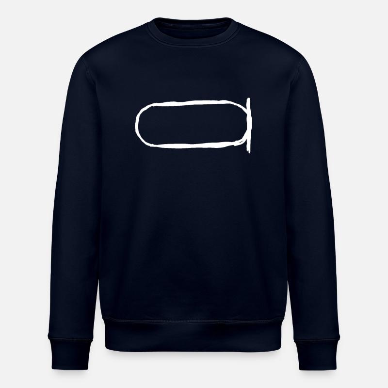 Egypte Symbole Ancien Shenu - Sweat bio ROLLER Stanley/Stella Unisexe - marine