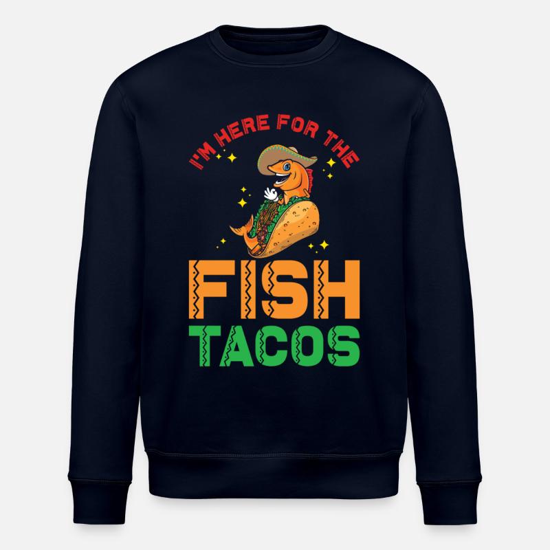 Tacos au poisson - Sweat bio ROLLER Stanley/Stella Unisexe - marine