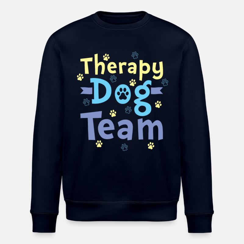 Équipe canine de thérapie - Sweat bio ROLLER Stanley/Stella Unisexe - marine