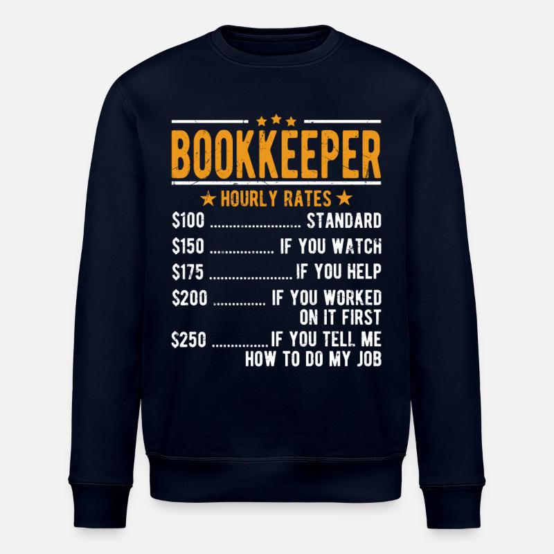 Salaire horaire du comptable - Sweat bio ROLLER Stanley/Stella Unisexe - marine