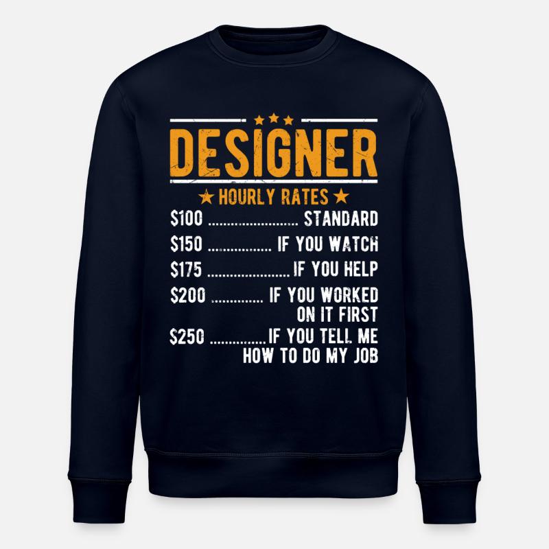 Designer Stundenlohn - Stanley/Stella Unisex Bio-Sweatshirt ROLLER - Navy