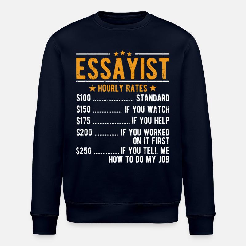 Essayiste Salaire horaire - Sweat bio ROLLER Stanley/Stella Unisexe - marine