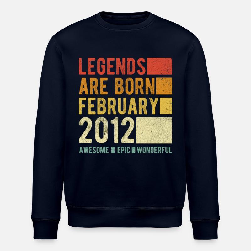 Anniversaire Février 2012 - Sweat bio ROLLER Stanley/Stella Unisexe - marine