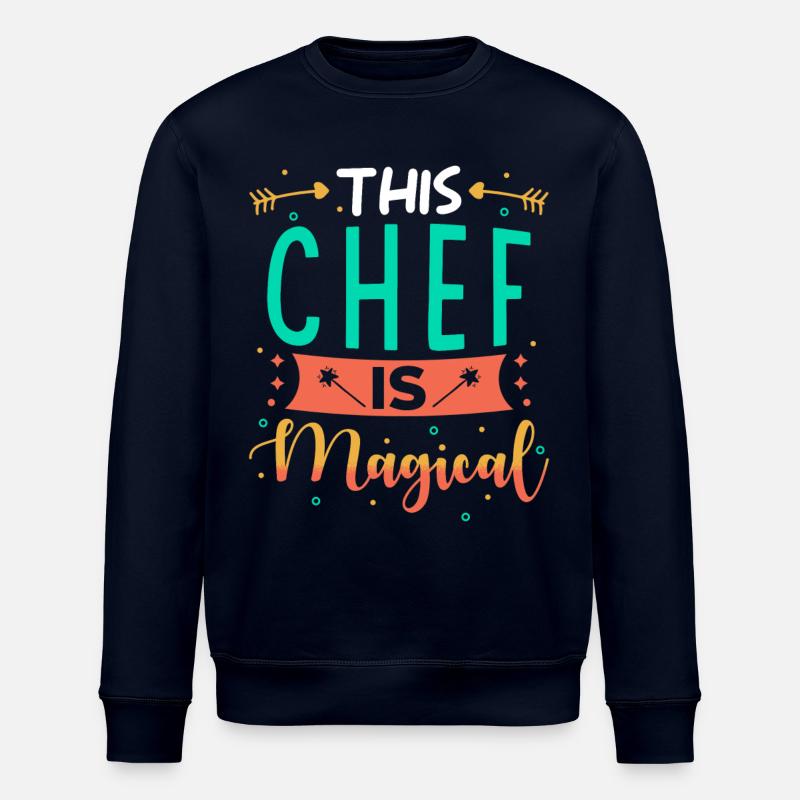 Chefin Geschenk - Stanley/Stella Unisex Bio-Sweatshirt ROLLER - Navy