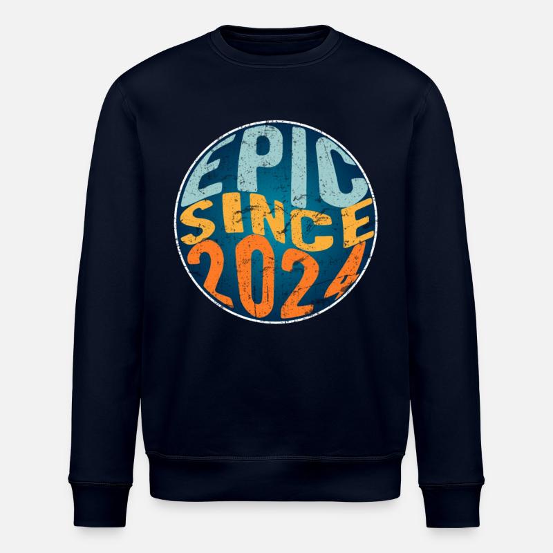 Epic since 2024 - Stanley/Stella ROLLER Unisex Organic Sweatshirt - navy