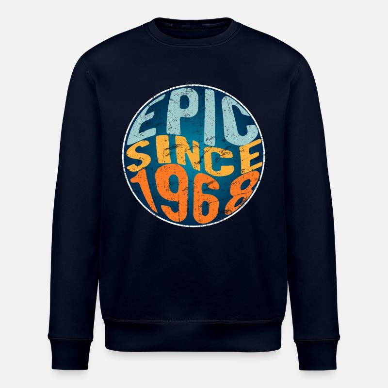 Episch Seit 1968 - Stanley/Stella Unisex Bio-Sweatshirt ROLLER - Navy