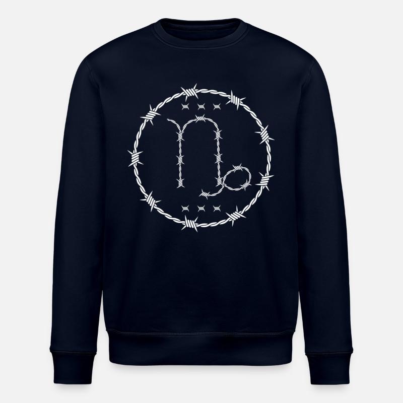 Steinbock Sternzeichen - Stanley/Stella Unisex Bio-Sweatshirt ROLLER - Navy