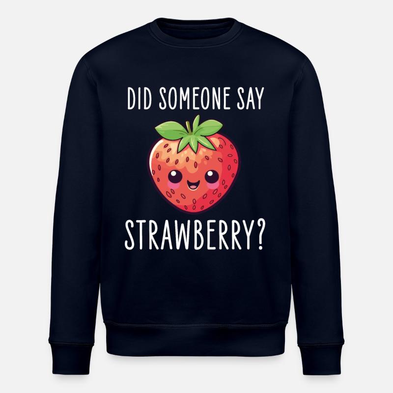 Fraise Kawaii - Sweat bio ROLLER Stanley/Stella Unisexe - marine