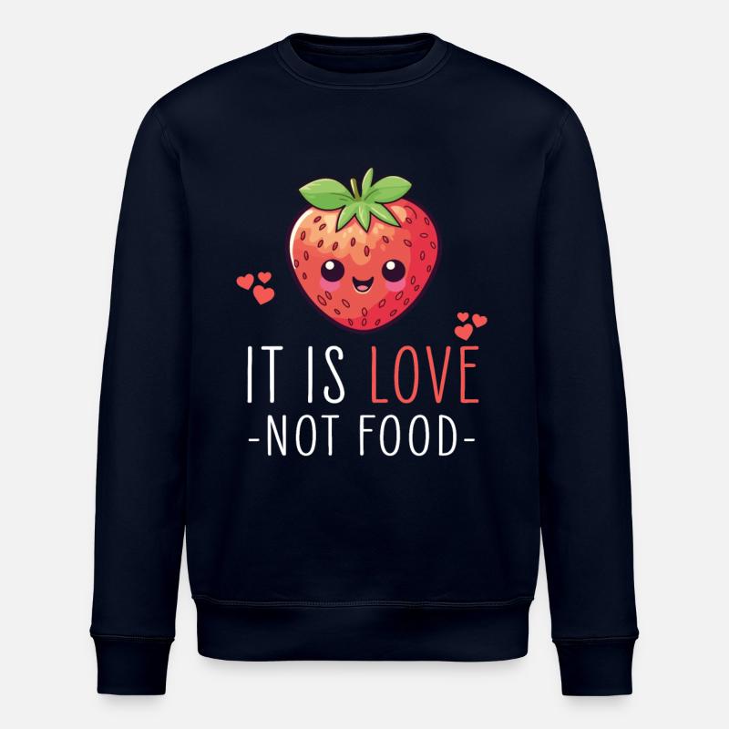 Fraise Kawaii - Sweat bio ROLLER Stanley/Stella Unisexe - marine