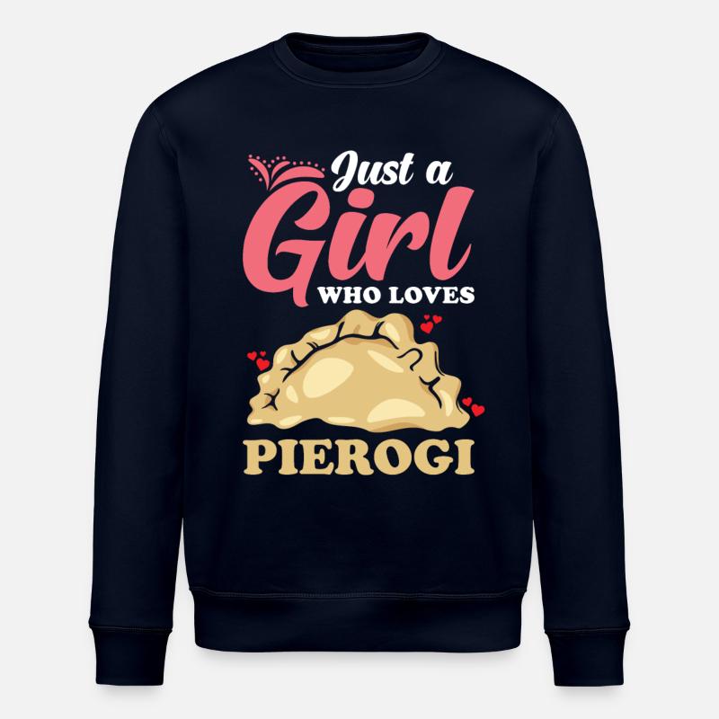 Boulettes Pierogi - Sweat bio ROLLER Stanley/Stella Unisexe - marine