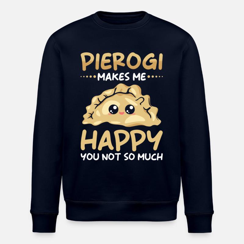 Boulettes Pierogi - Sweat bio ROLLER Stanley/Stella Unisexe - marine