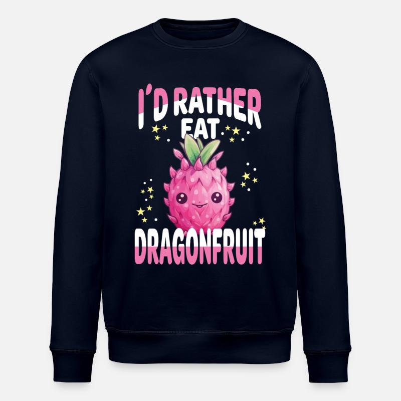 Fruit du dragon Kawaii - Sweat bio ROLLER Stanley/Stella Unisexe - marine