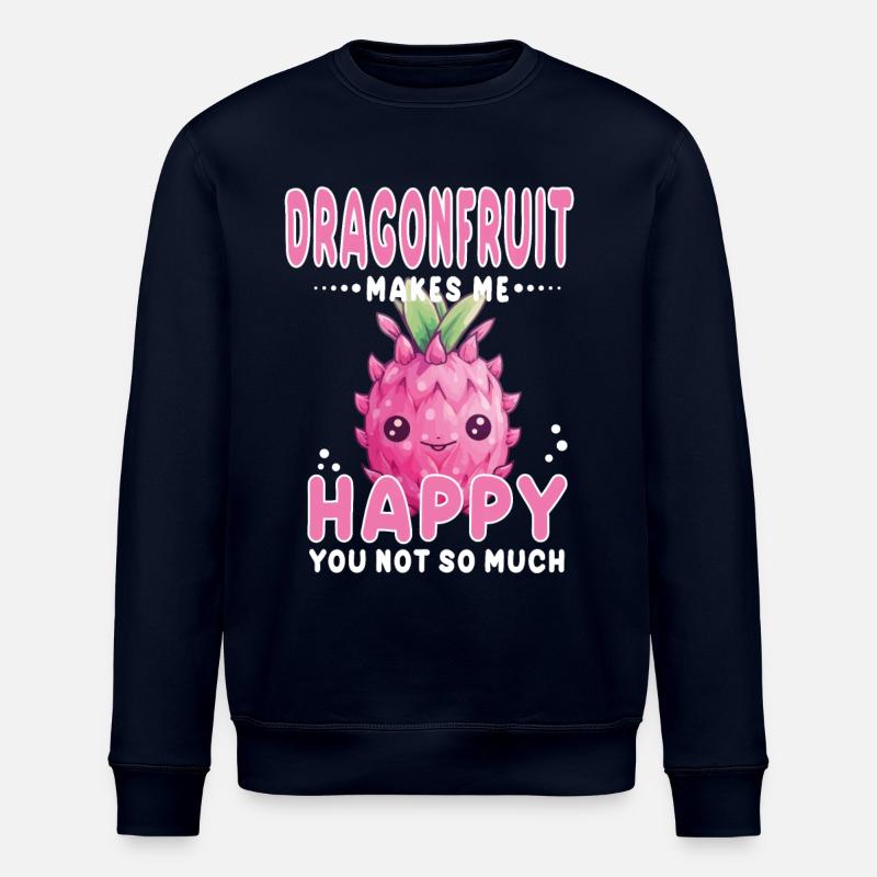 Drachfrucht Kawaii - Stanley/Stella Unisex Bio-Sweatshirt ROLLER - Navy