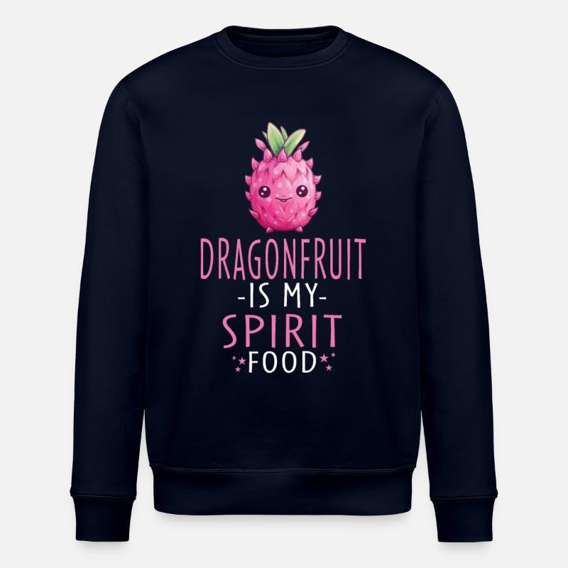 Drachfrucht Kawaii - Stanley/Stella Unisex Bio-Sweatshirt ROLLER - Navy