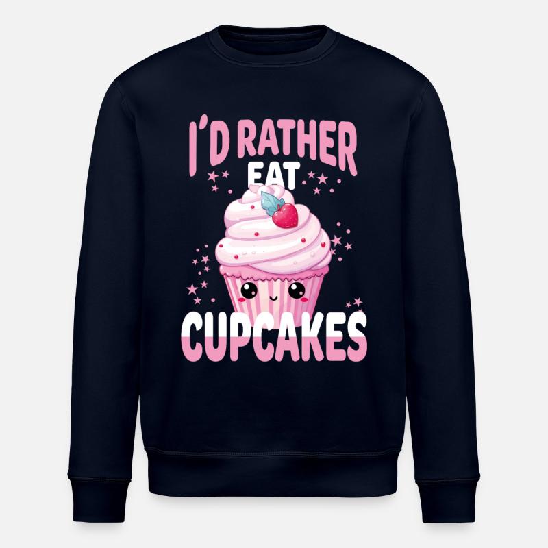 Cupcake Kawaii - Stanley/Stella Unisex Bio-Sweatshirt ROLLER - Navy