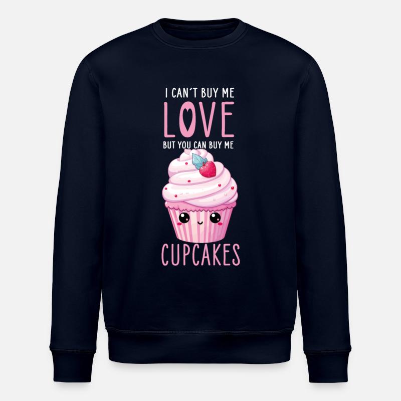 Cupcake Kawaii - Stanley/Stella Unisex Bio-Sweatshirt ROLLER - Navy