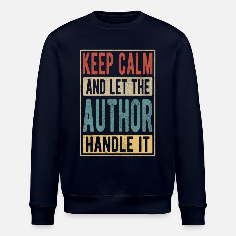Autor Retro Geschenk - Stanley/Stella Unisex Bio-Sweatshirt ROLLER - Navy