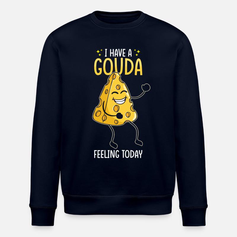 Cadeau au fromage - Sweat bio ROLLER Stanley/Stella Unisexe - marine