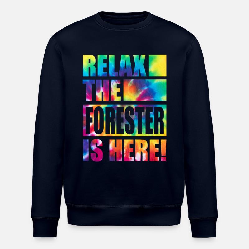 Forester Lustiger Spruch - Stanley/Stella Unisex Bio-Sweatshirt ROLLER - Navy