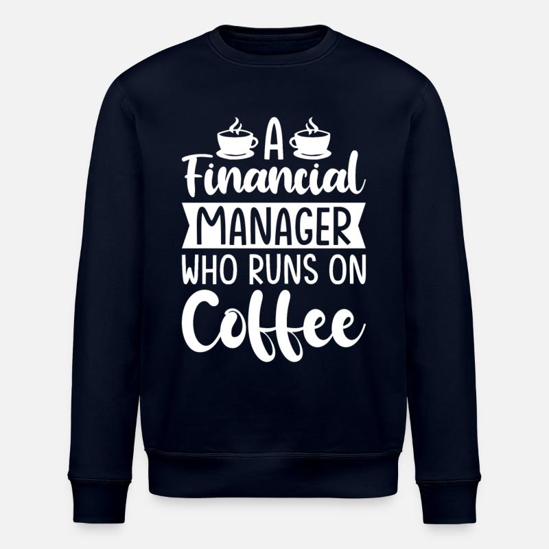 Gift for Finance Managers - Stanley/Stella ROLLER Unisex Organic Sweatshirt - navy
