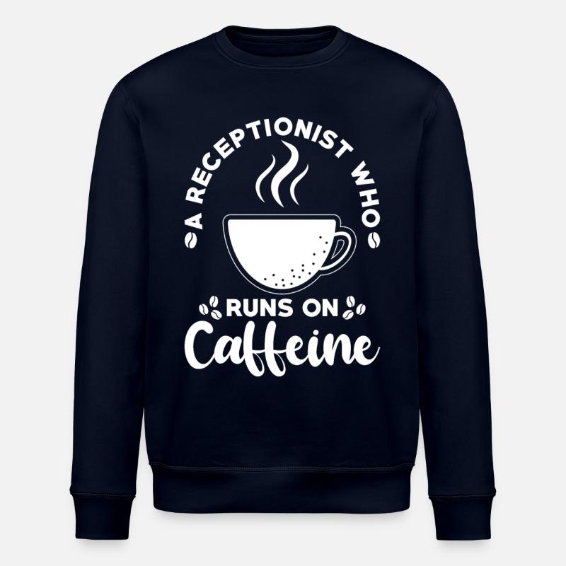 Réceptionniste Cadeau Café réceptionniste - Sweat bio ROLLER Stanley/Stella Unisexe - marine