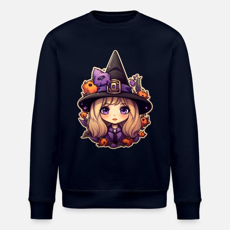 Sorcières Anime - Sweat bio ROLLER Stanley/Stella Unisexe - marine