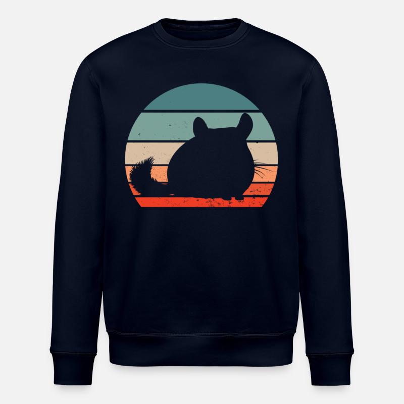 Chinchilla Retro - Stanley/Stella Unisex Bio-Sweatshirt ROLLER - Navy