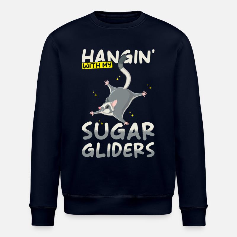 Sugar Glider Dicton - Sweat bio ROLLER Stanley/Stella Unisexe - marine