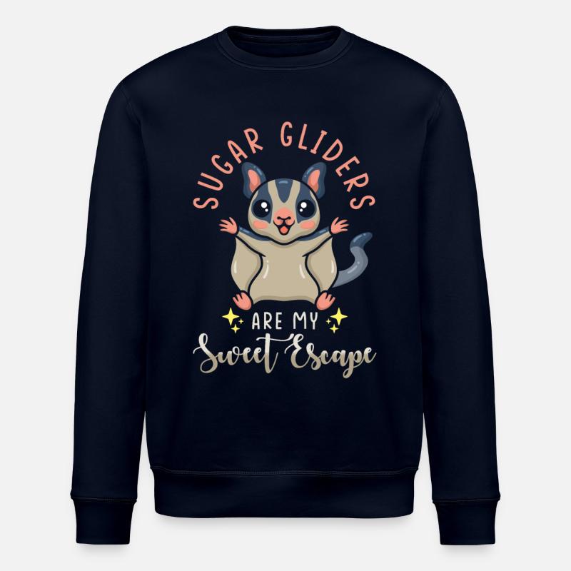 Sugar Glider Dicton - Sweat bio ROLLER Stanley/Stella Unisexe - marine