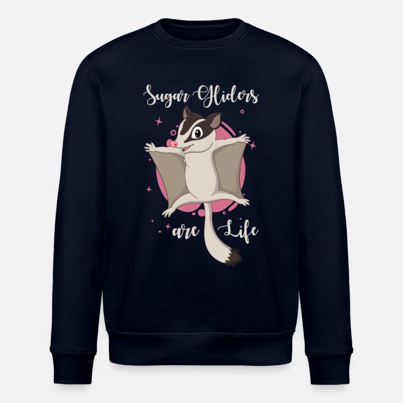 Sugar Glider Dicton - Sweat bio ROLLER Stanley/Stella Unisexe - marine