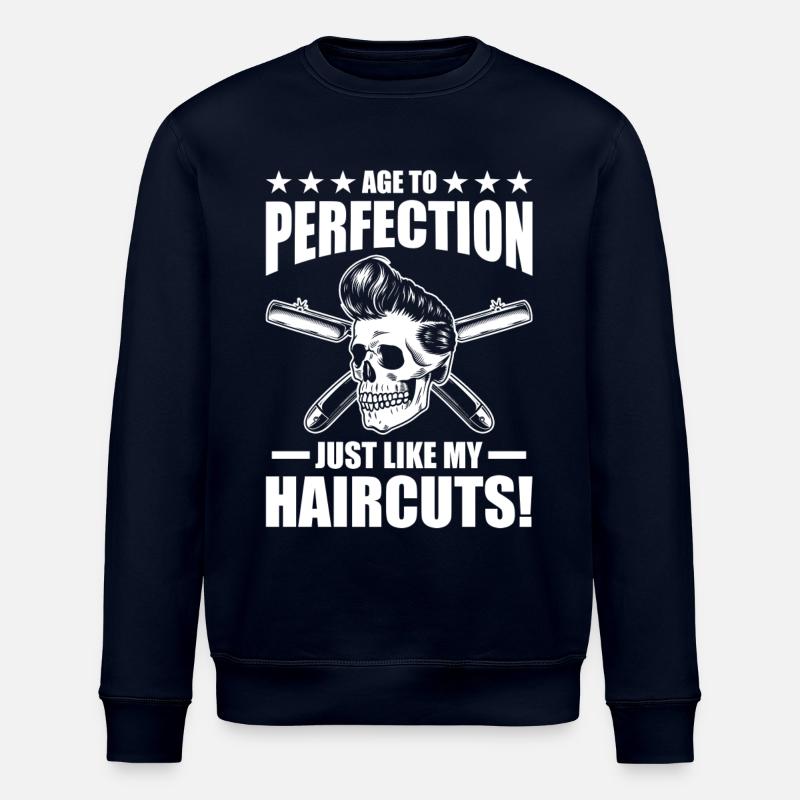 Cadeau d’anniversaire Barber Job - Sweat bio ROLLER Stanley/Stella Unisexe - marine