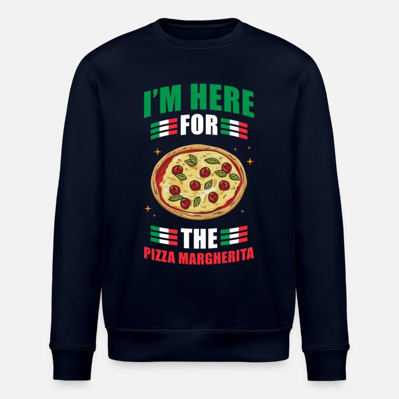Pizza Margherita - Stanley/Stella Unisex Bio-Sweatshirt ROLLER - Navy