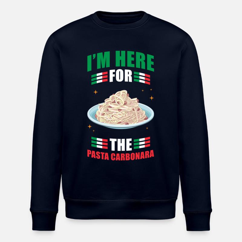 Pasta Carbonara - Stanley/Stella Unisex Bio-Sweatshirt ROLLER - Navy
