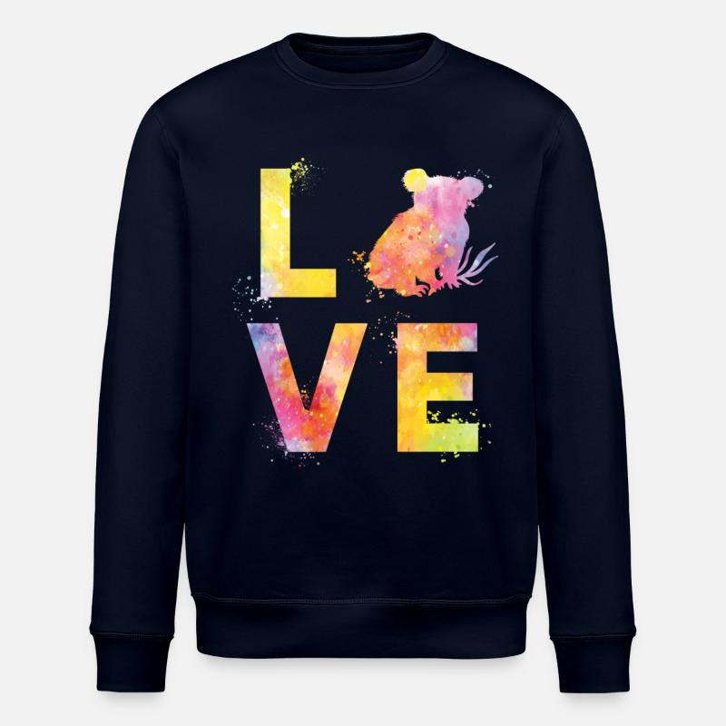 Amour Koala - Sweat bio ROLLER Stanley/Stella Unisexe - marine