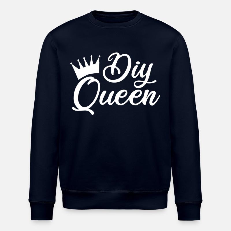 Reine de bricolage - Sweat bio ROLLER Stanley/Stella Unisexe - marine